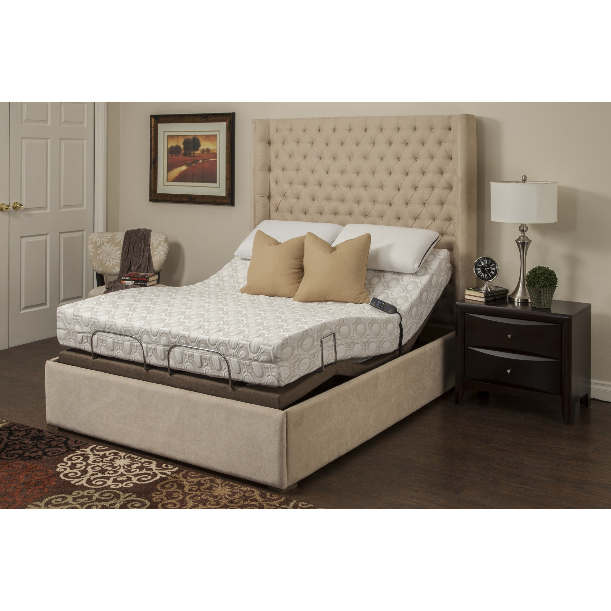 BlissfulNights M1000 Adjustable Bed & Reviews Wayfair